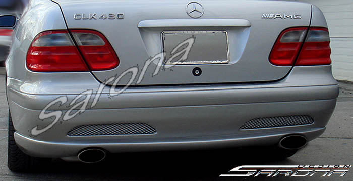 Custom Mercedes CLK Rear Bumper  Coupe & Convertible (1998 - 2002) - $490.00 (Part #MB-030-RB)